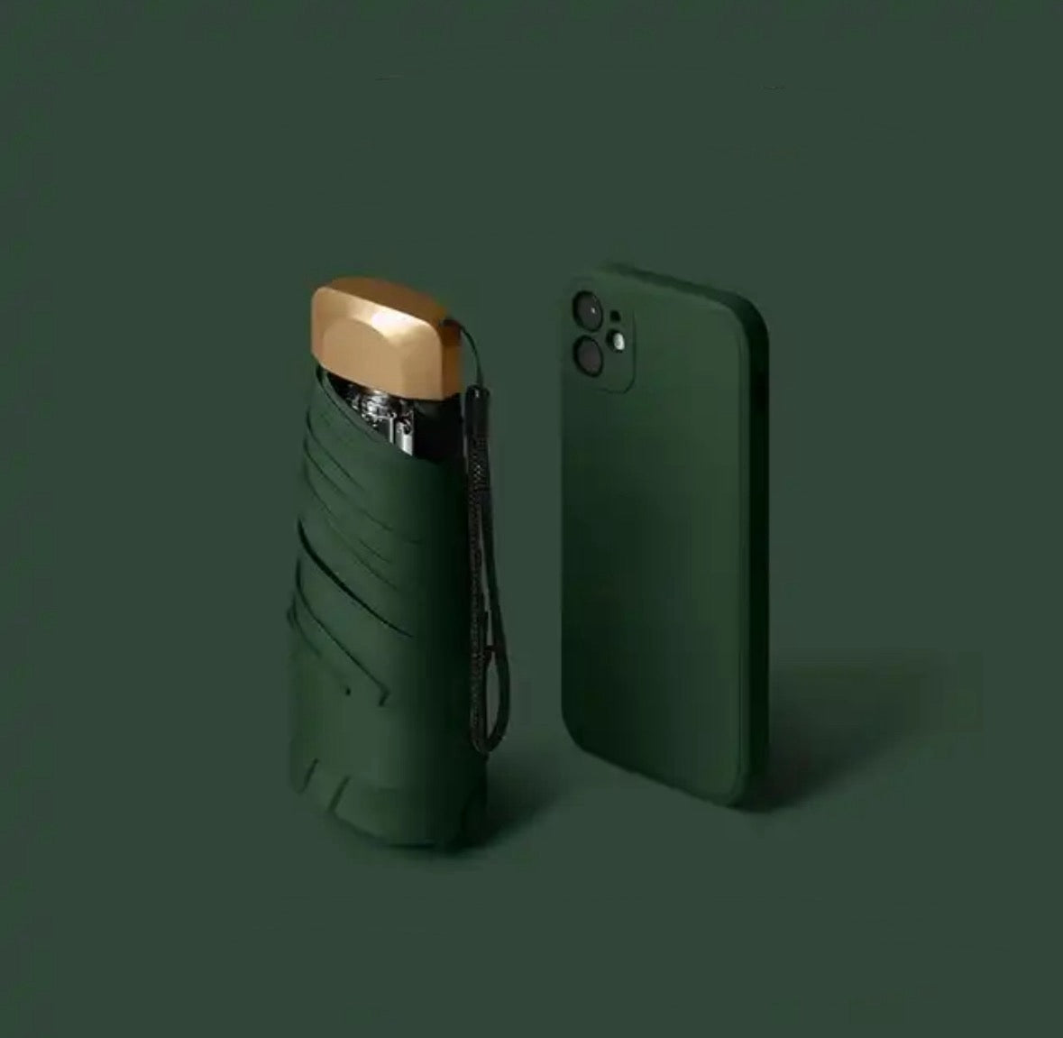 Mini Knirps – Kompakt paraply for reise og hverdagsbruk