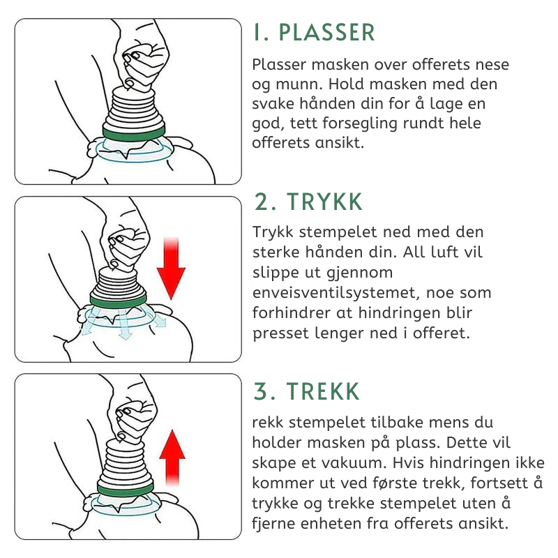 SafeHuman kvelningssikring – rask og trygg nødhjelp ved blokkering