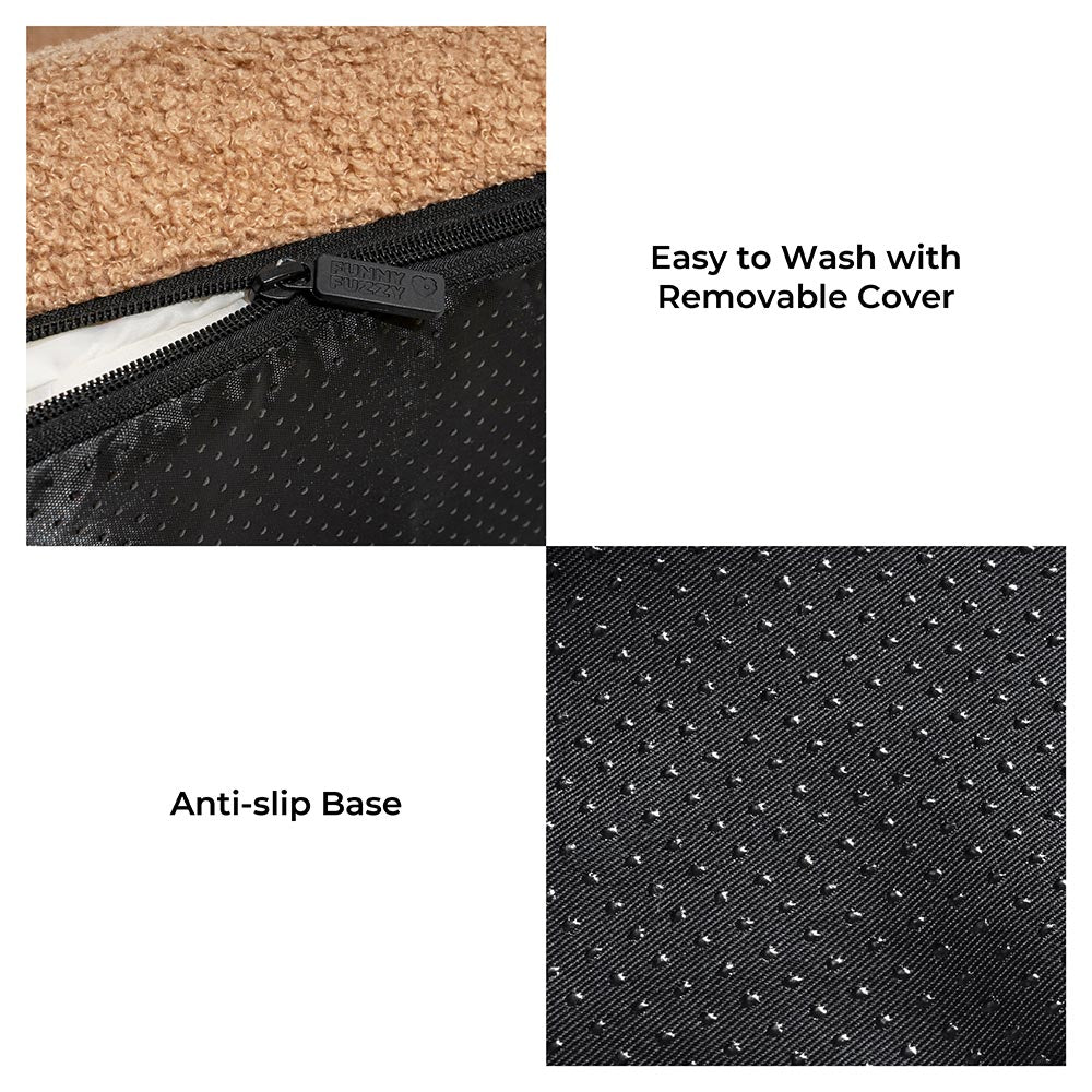 CheesecakeKomfortbett – Myk og stilren hundeseng med ekstra varme