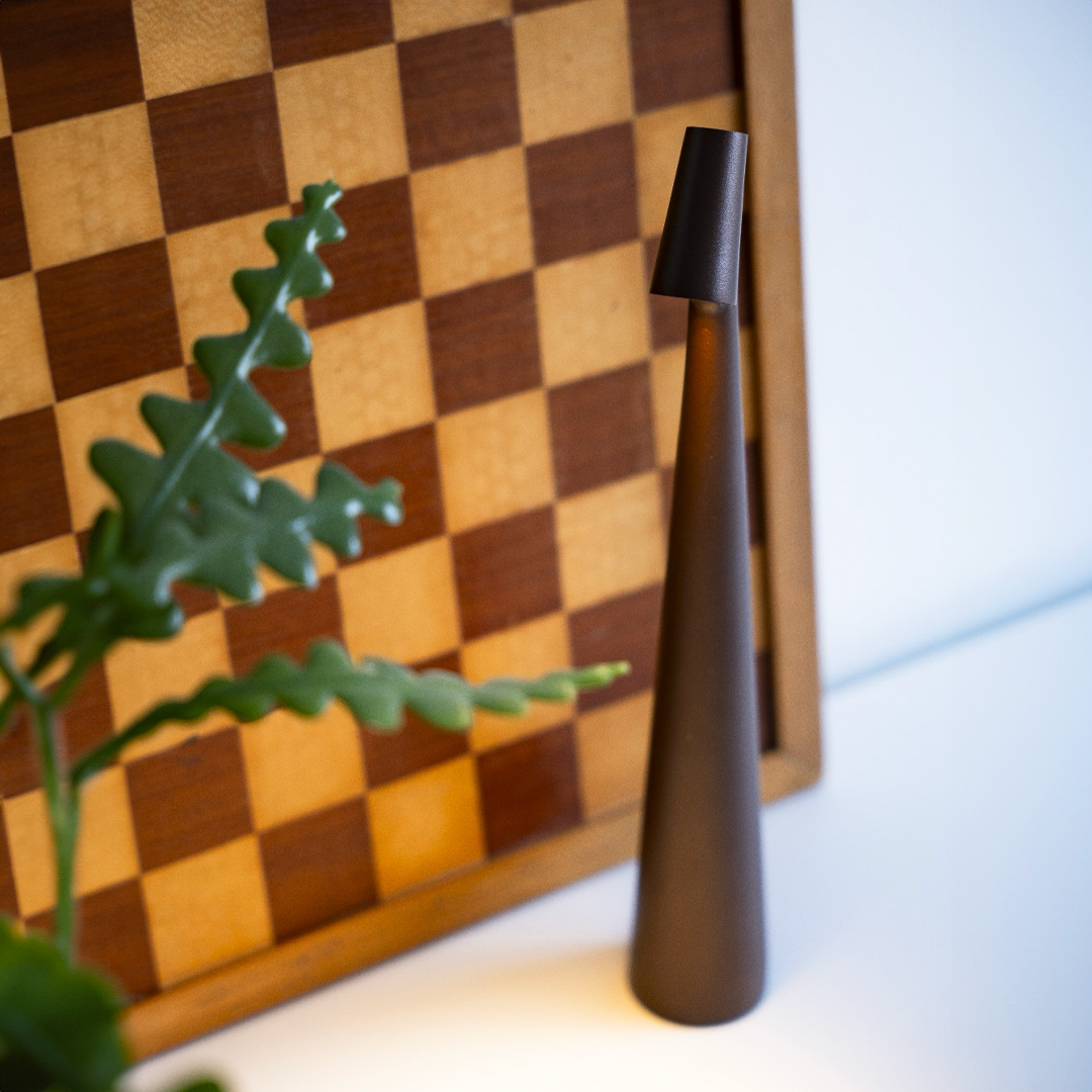 Lumosia – bordlampe oppladbar LED dimbar – innendørs og utendørs bruk