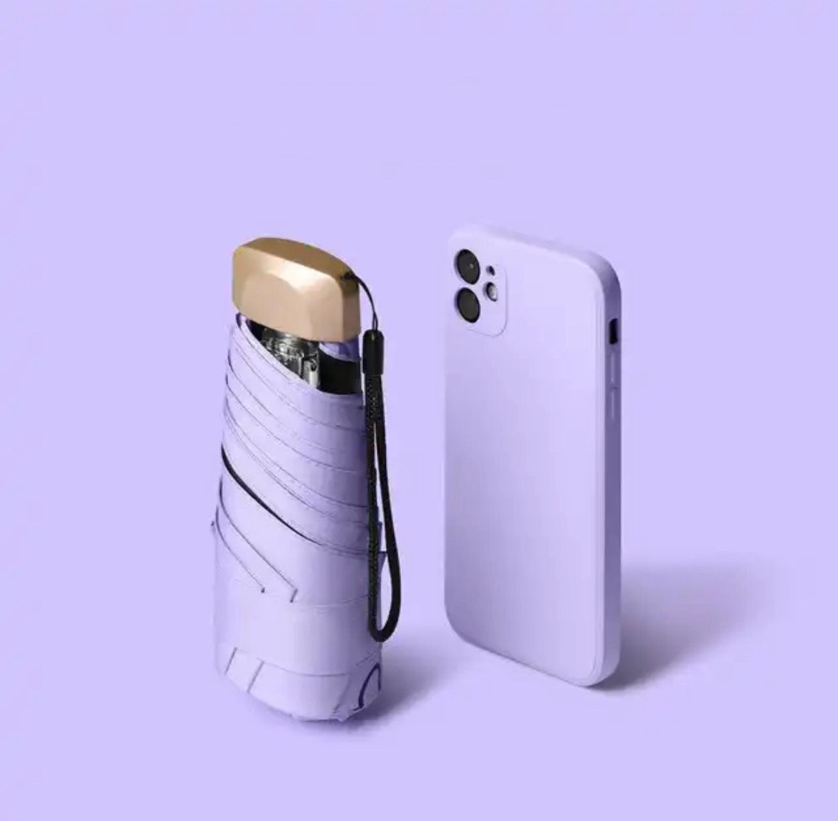 Mini Knirps – Kompakt paraply for reise og hverdagsbruk