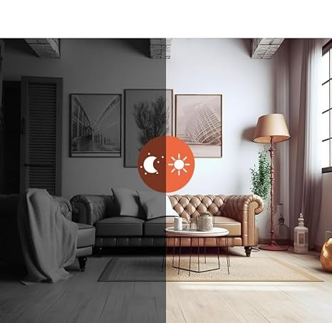 SecureView – Trådløst mini-overvåkningskamera 1080P med app for Innendørs og Utendørs bruk