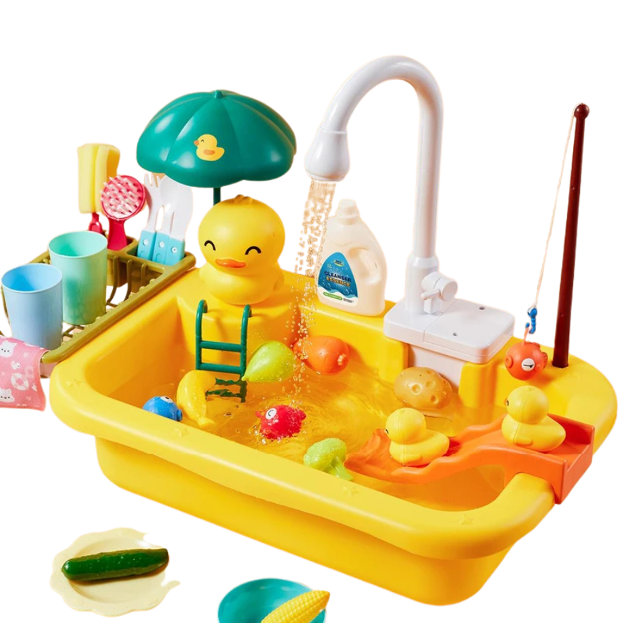 SplashChef – Lekekjøkken med Vannmagasin for Fantasifull Hverdagslek