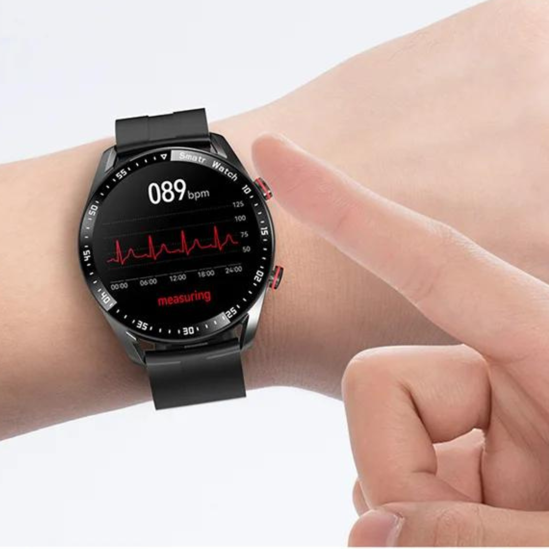 Multi SmartWatch – Stilren smartklokke med høyttaler og GPS