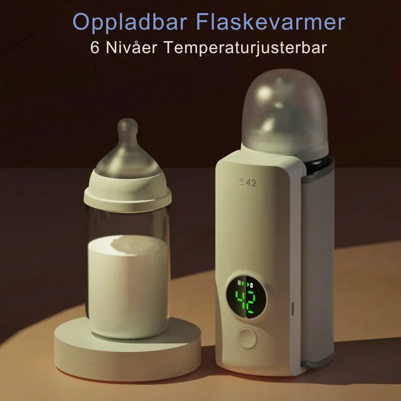 WarmEase flaskevarmer for baby – Bærbart design med presis temperaturkontroll