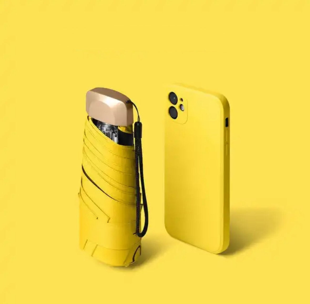 Mini Knirps – Kompakt paraply for reise og hverdagsbruk