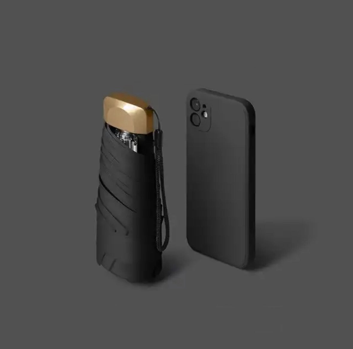 Mini Knirps – Kompakt paraply for reise og hverdagsbruk