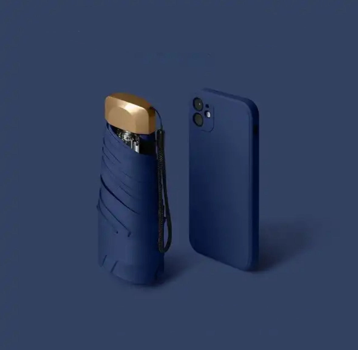 Mini Knirps – Kompakt paraply for reise og hverdagsbruk