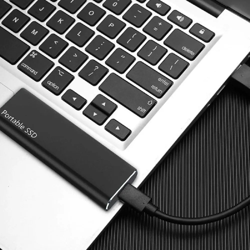 Demiere – Bærbar USB 3.1 Type-C ekstern harddisk Slank og høy kapasitet