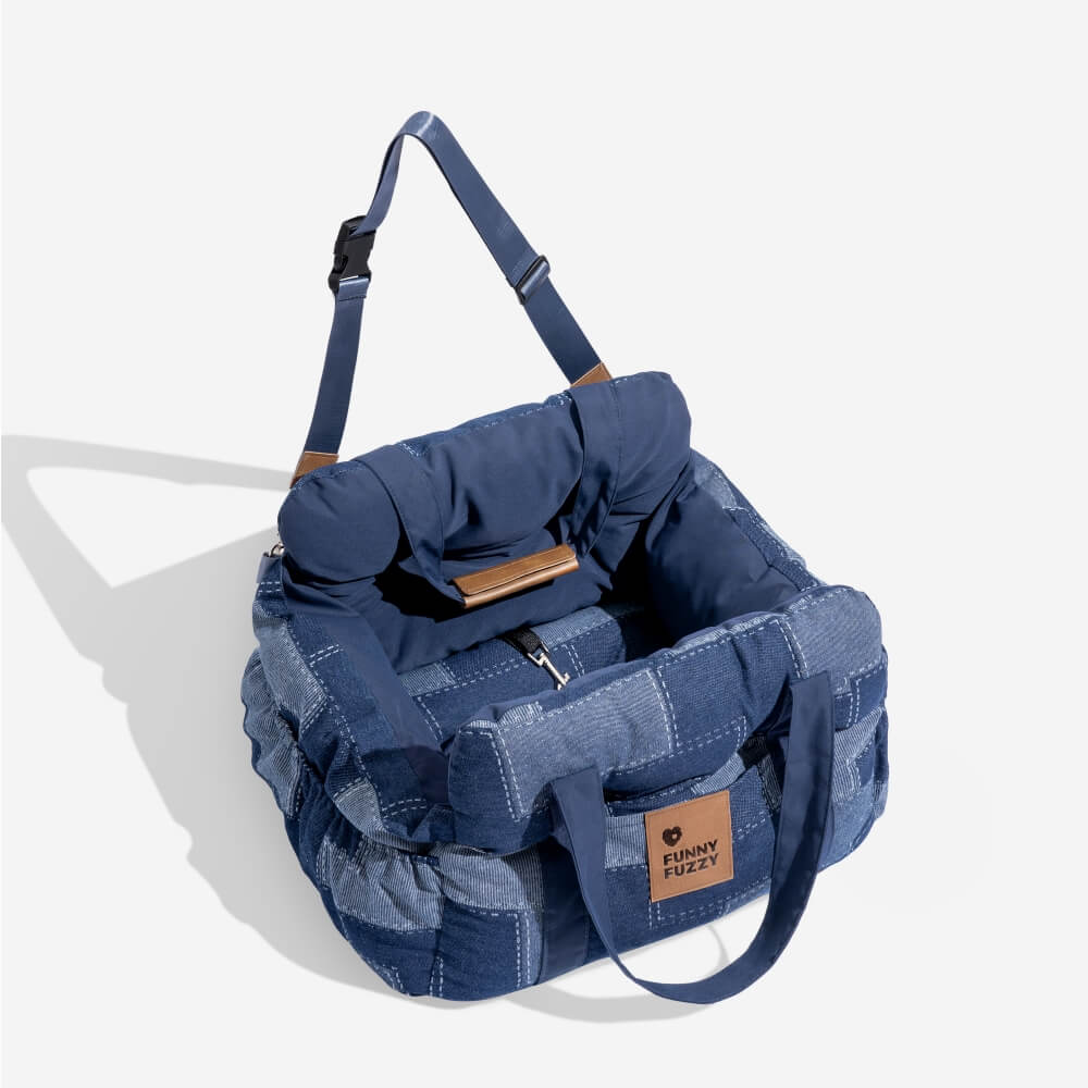 RoadTrip Pet Bolster – Bilsete for Kjæledyr med Stil og Komfort