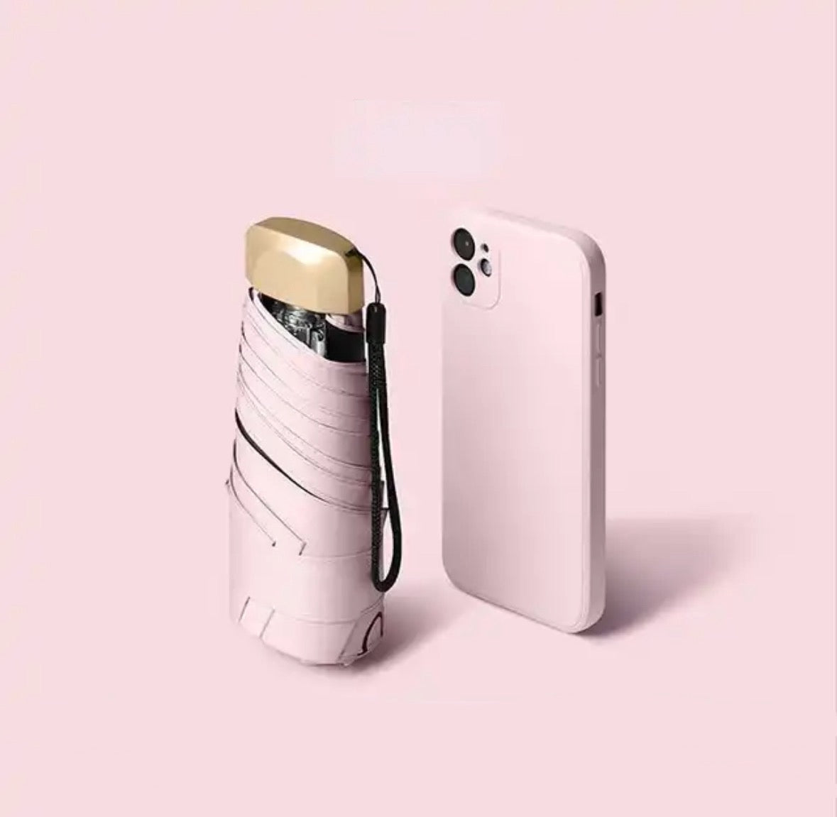 Mini Knirps – Kompakt paraply for reise og hverdagsbruk