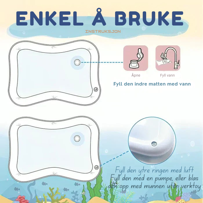 AquaPaws – Interaktiv vannlekematte for katter