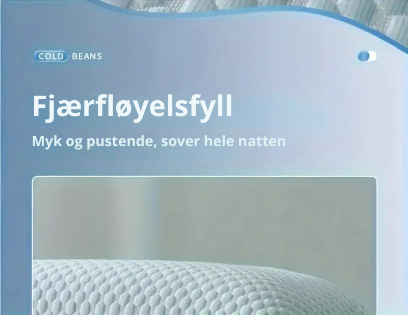 ChillNest 2-delt kjølende putesett med pustende komfort