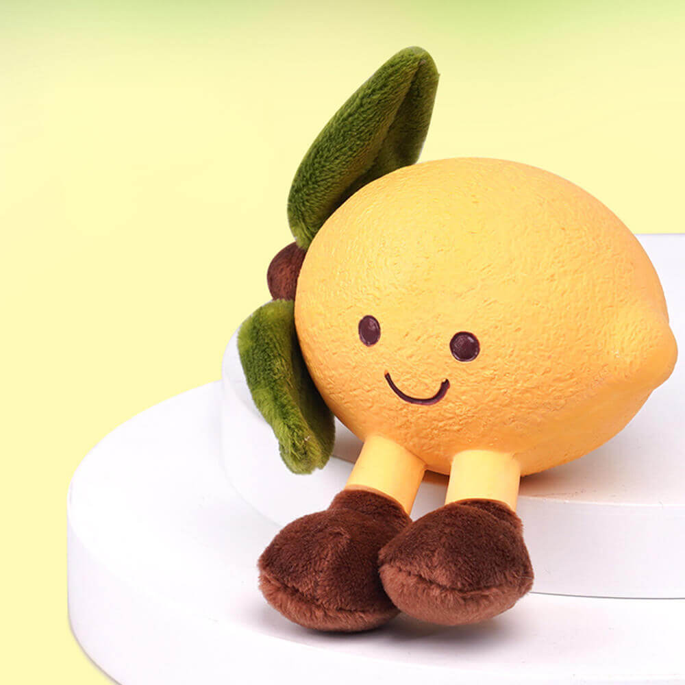 FruityChew – Fruktformet hundeleke i latex med pipfunksjon