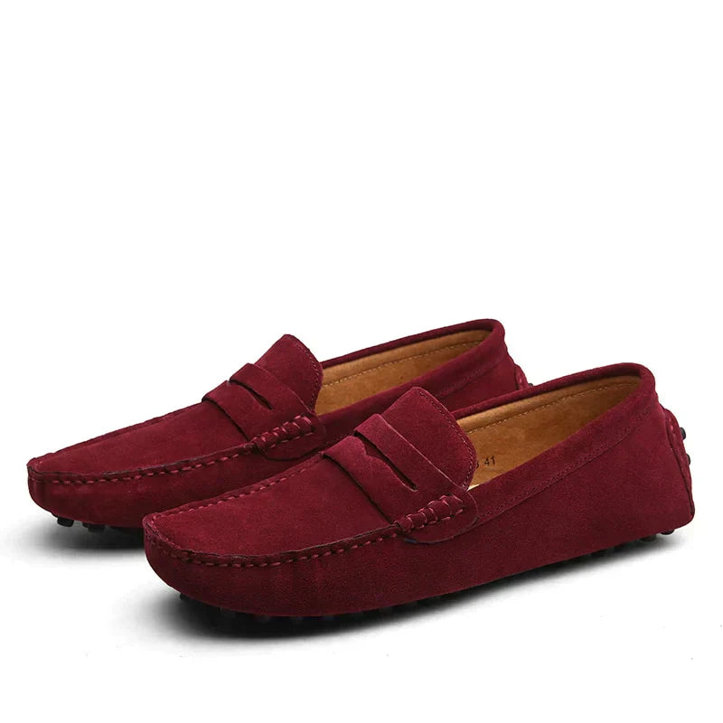 Hugo Milano – Herre loafers med myk innersåle og italiensk design for jobb og fritid
