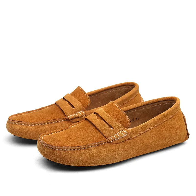 Hugo Milano – Herre loafers med myk innersåle og italiensk design for jobb og fritid