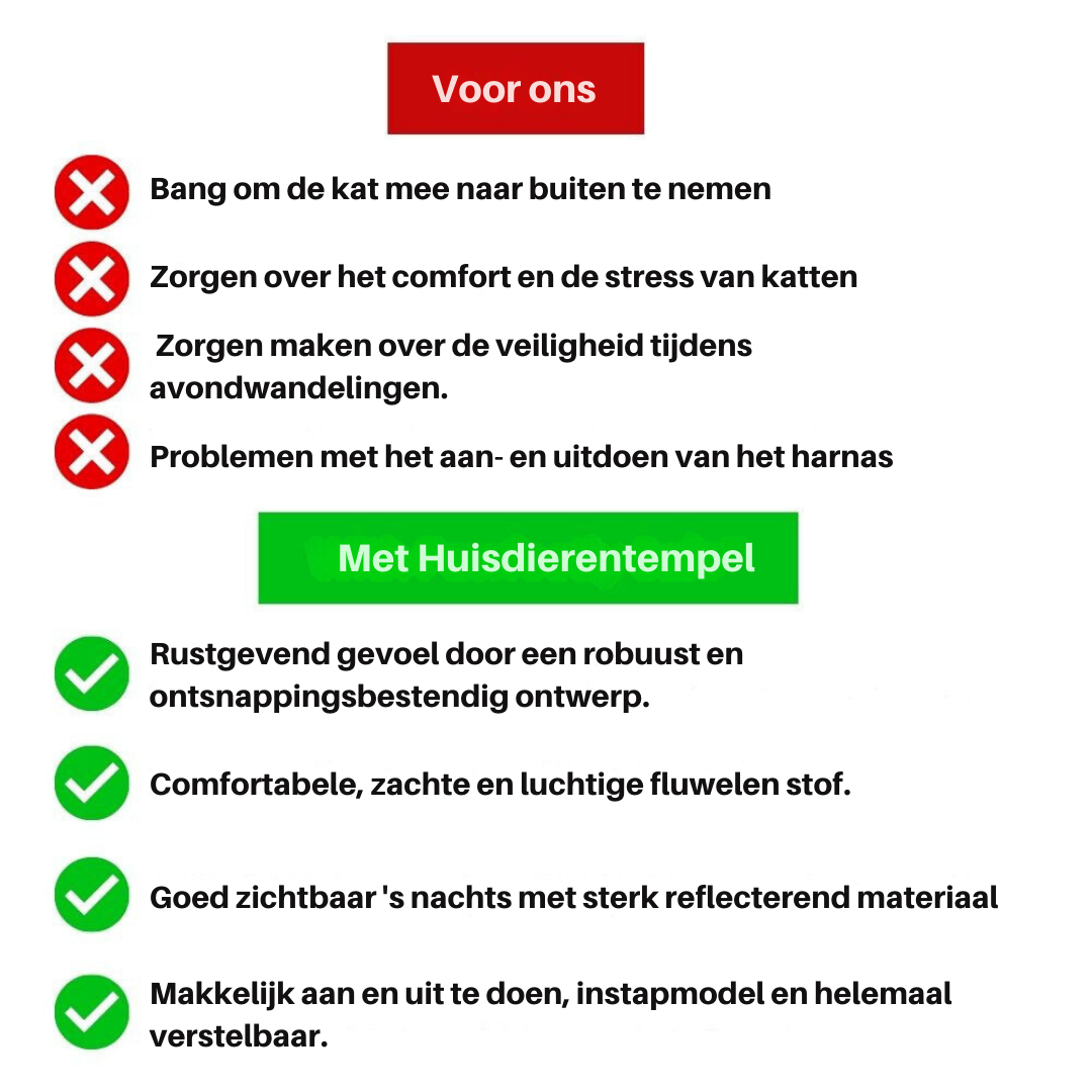 Oscar – Justerbar rømningssikker kattesele i mykt materiale