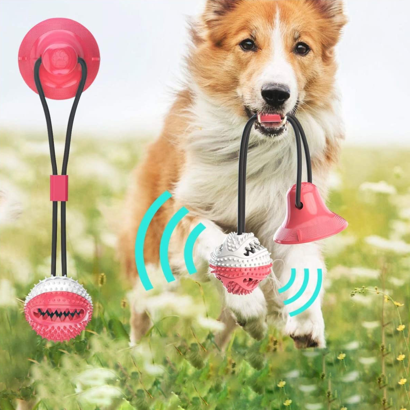 PlayPaw – Stabil trekkleke med sugekopp og godteribolle