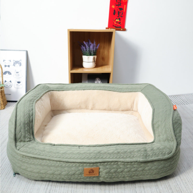 Ergonomisk hundeseng – LuxeDream for mellomstore og store hunder
