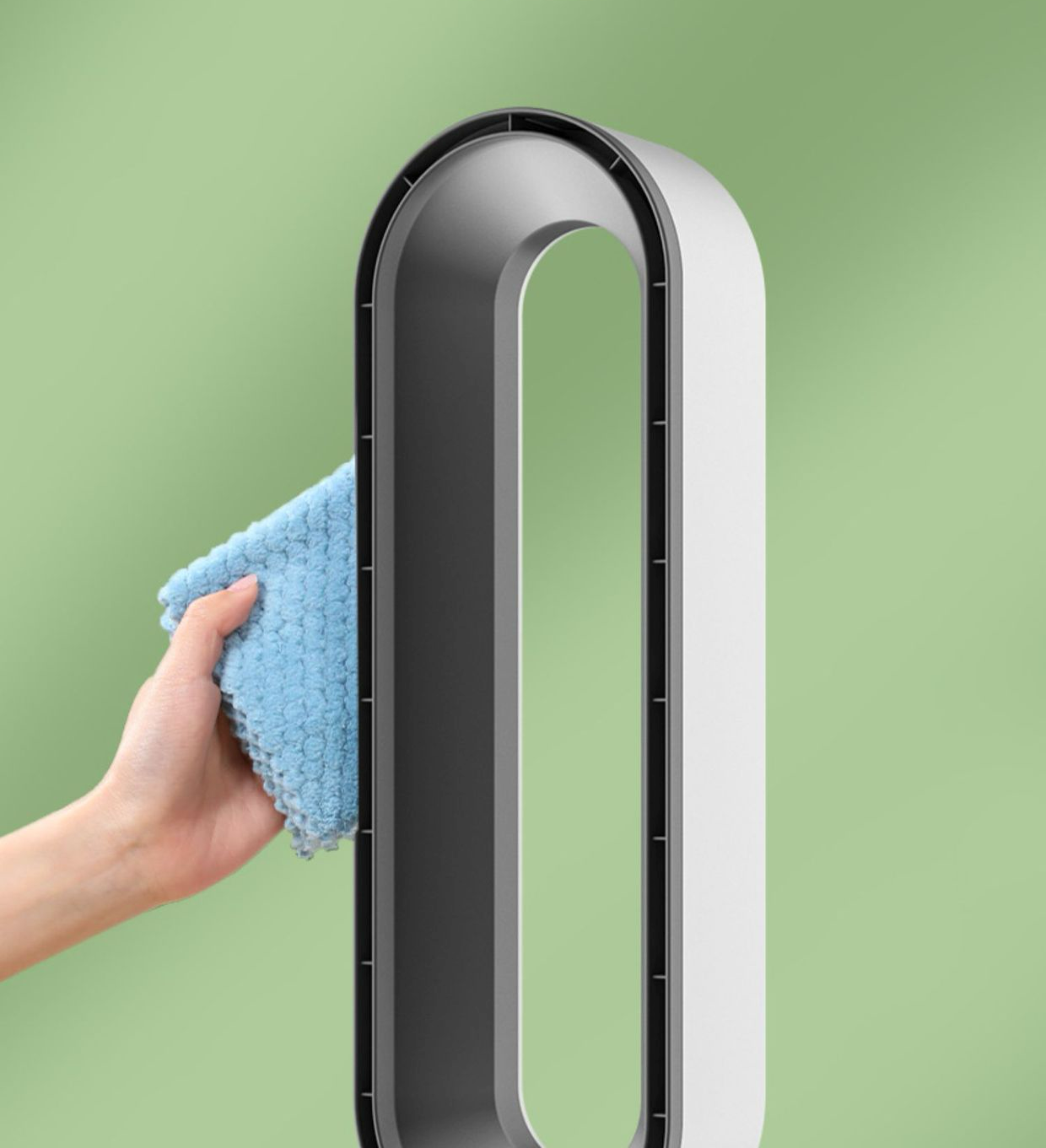 PureAir 3-i-1 luftkjøler – Stillegående vifte med rensing og oscillasjon