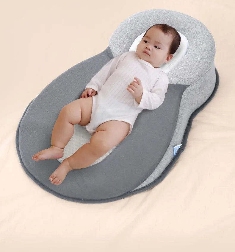 Nestlenap – Ergonomisk babypute mot flat bakhode – 0–6 måneder