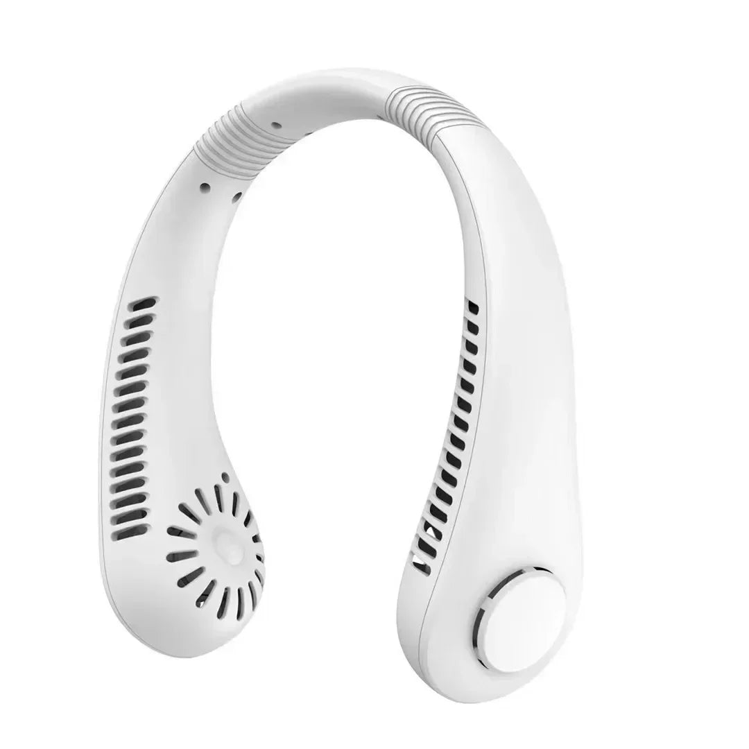 BreezeLoop – Bærbar Halsvifte med Håndfri Kjøling og Smart Komfort