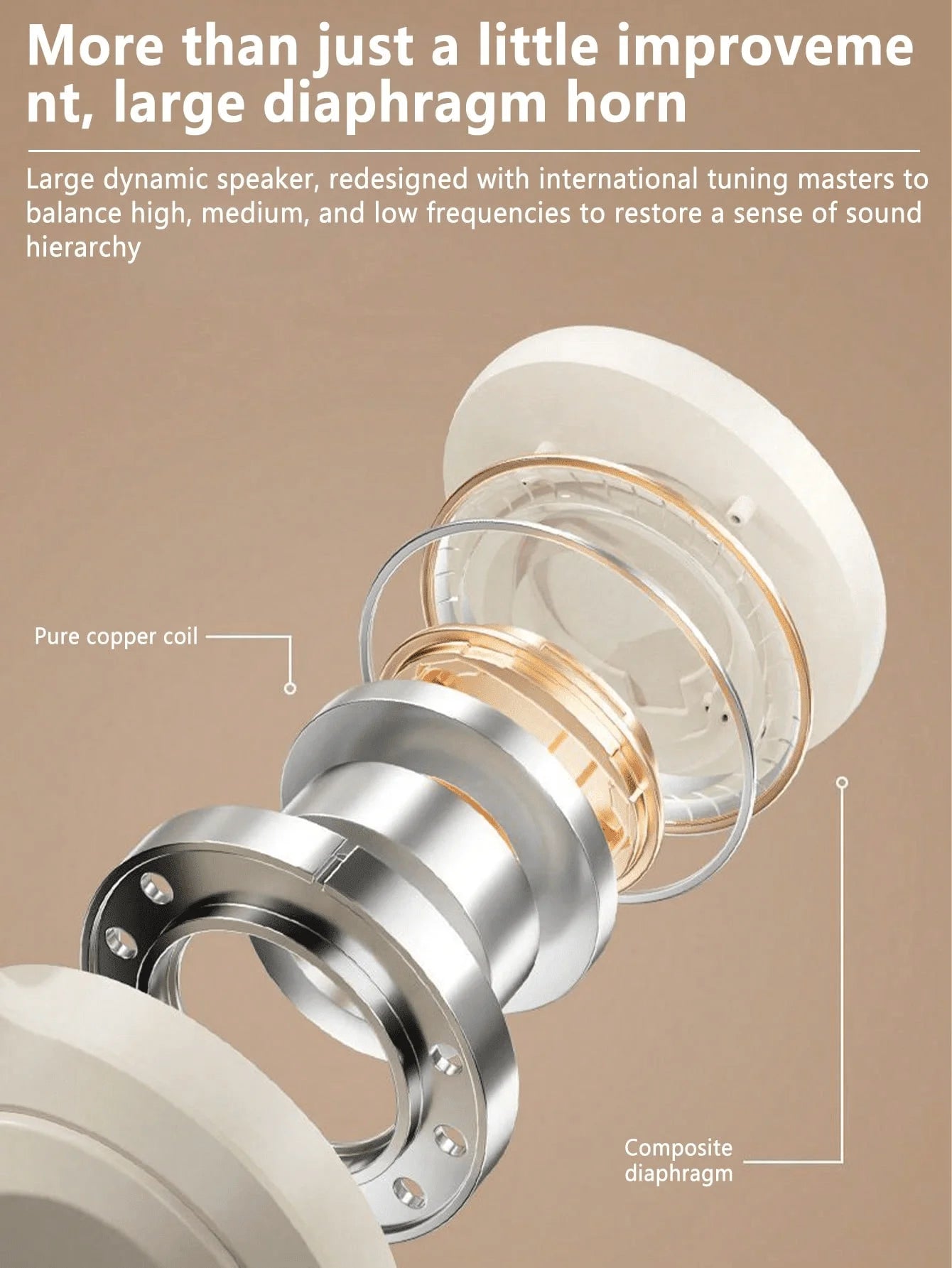 SoundReach – Trådløst Hodesett med Lang Rekkevidde og Krystallklar Lyd