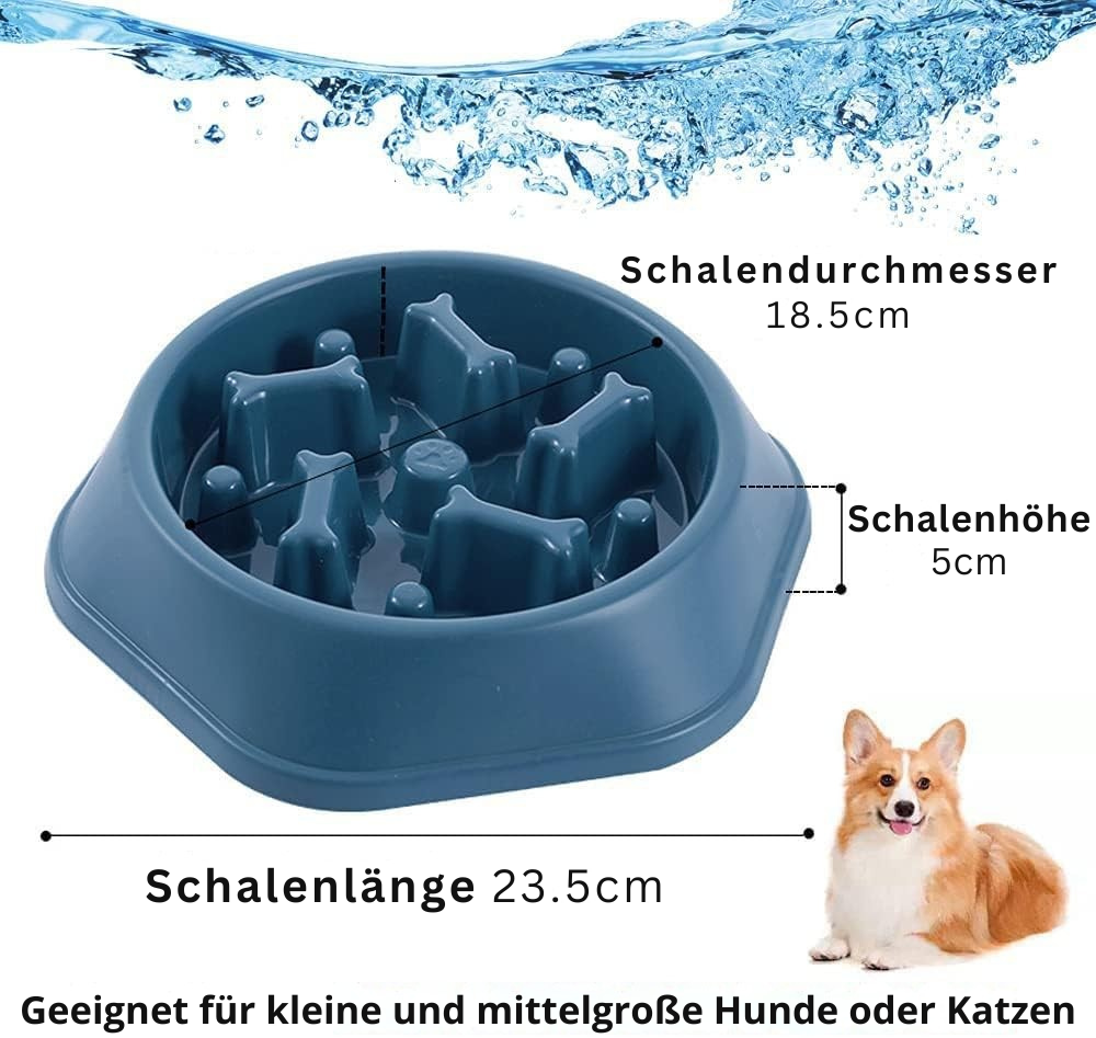 BoneBowl Harmony – Stilig Anti-Gulping-Skål for Sunt Kosthold