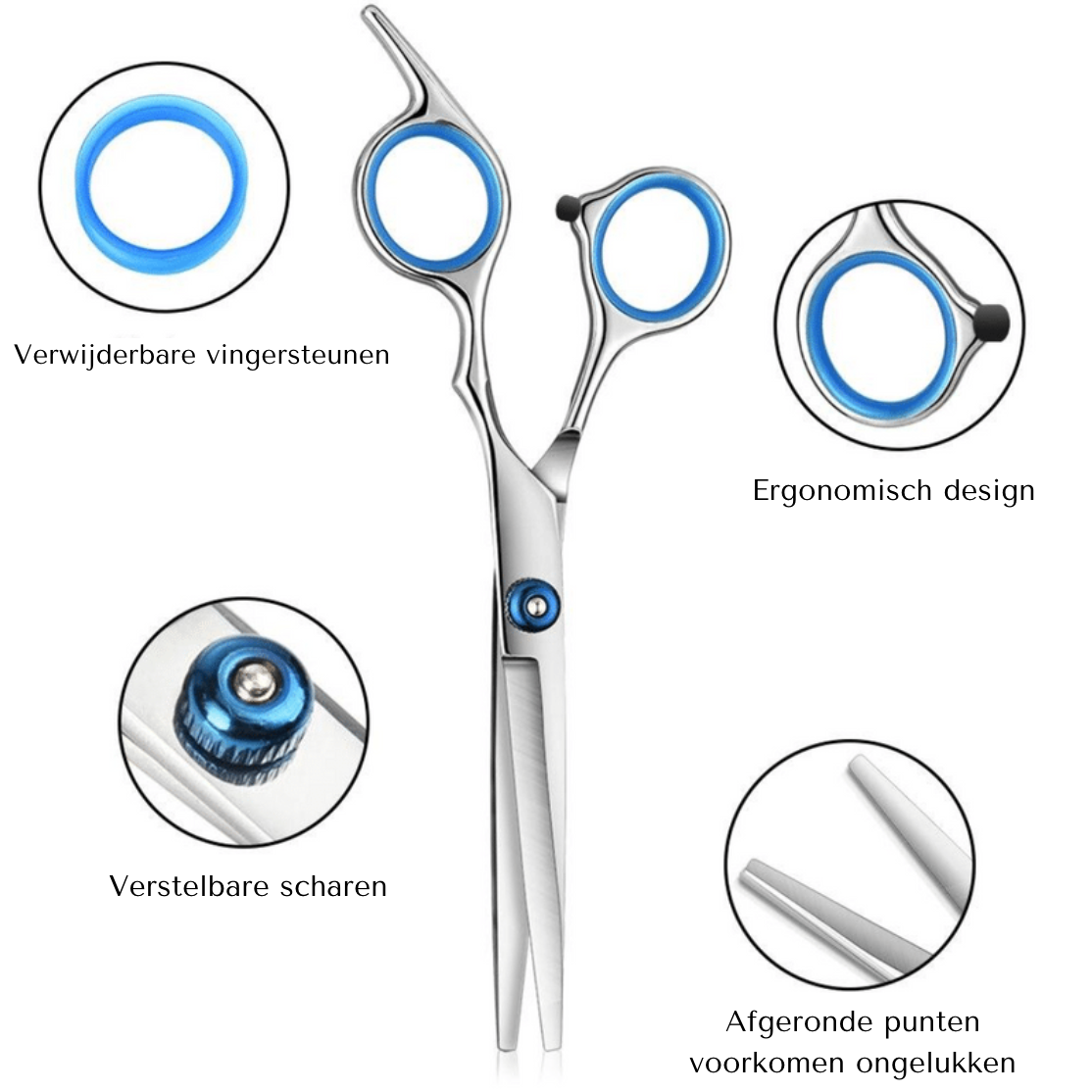 Pro DIY Frisørsett – Komplett hjemmeklippesett med saks og tilbehør