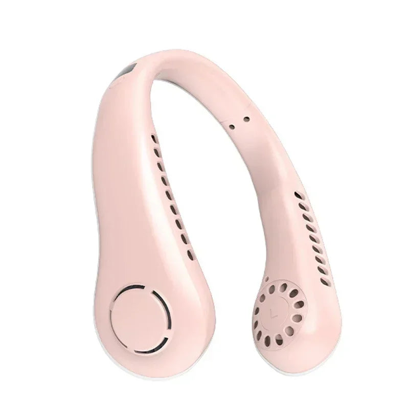 BreezeLoop – Bærbar Halsvifte med Håndfri Kjøling og Smart Komfort