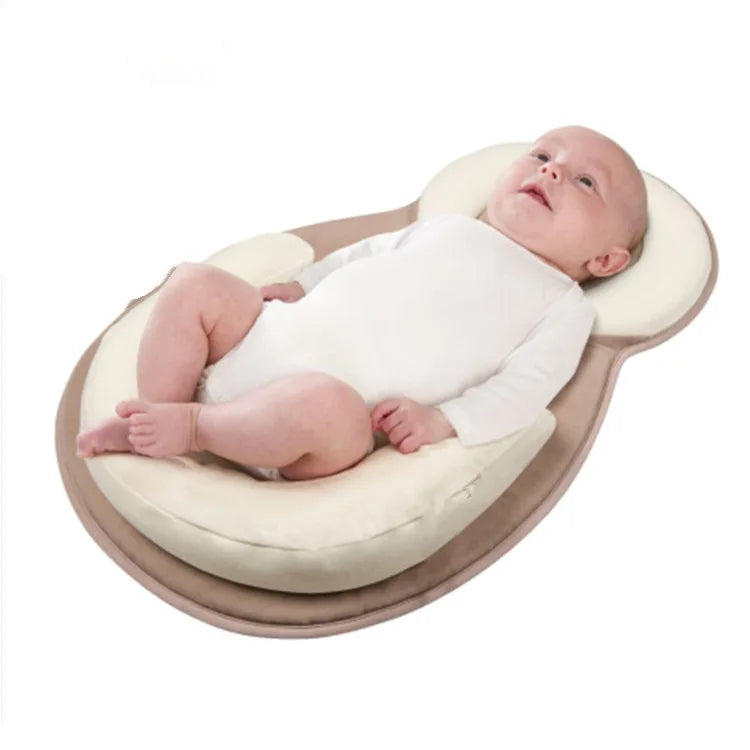 Nestlenap – Ergonomisk babypute mot flat bakhode – 0–6 måneder