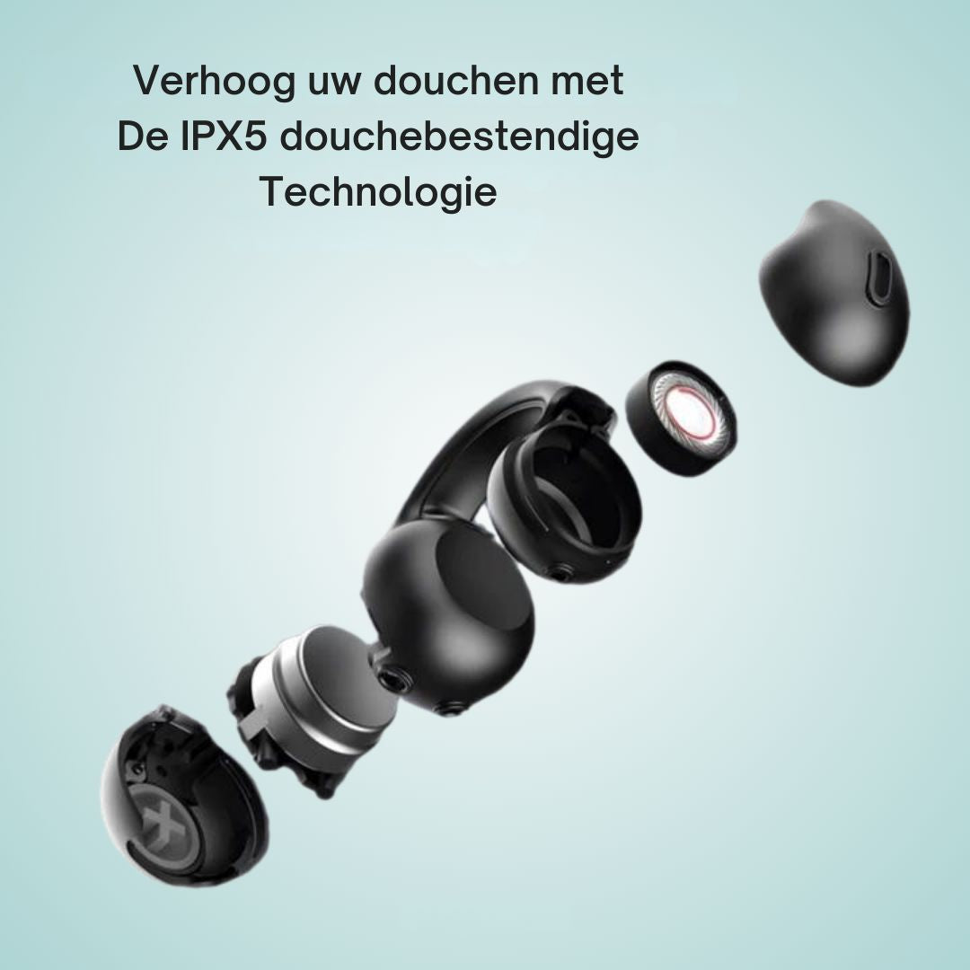 Audiora vanntette Bluetooth-ørepropper – musikkglede i dusjen