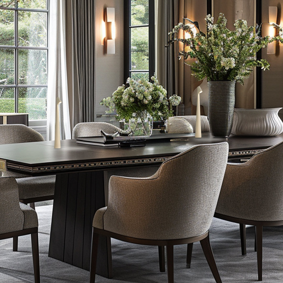 Lumosia – bordlampe oppladbar LED dimbar – innendørs og utendørs bruk