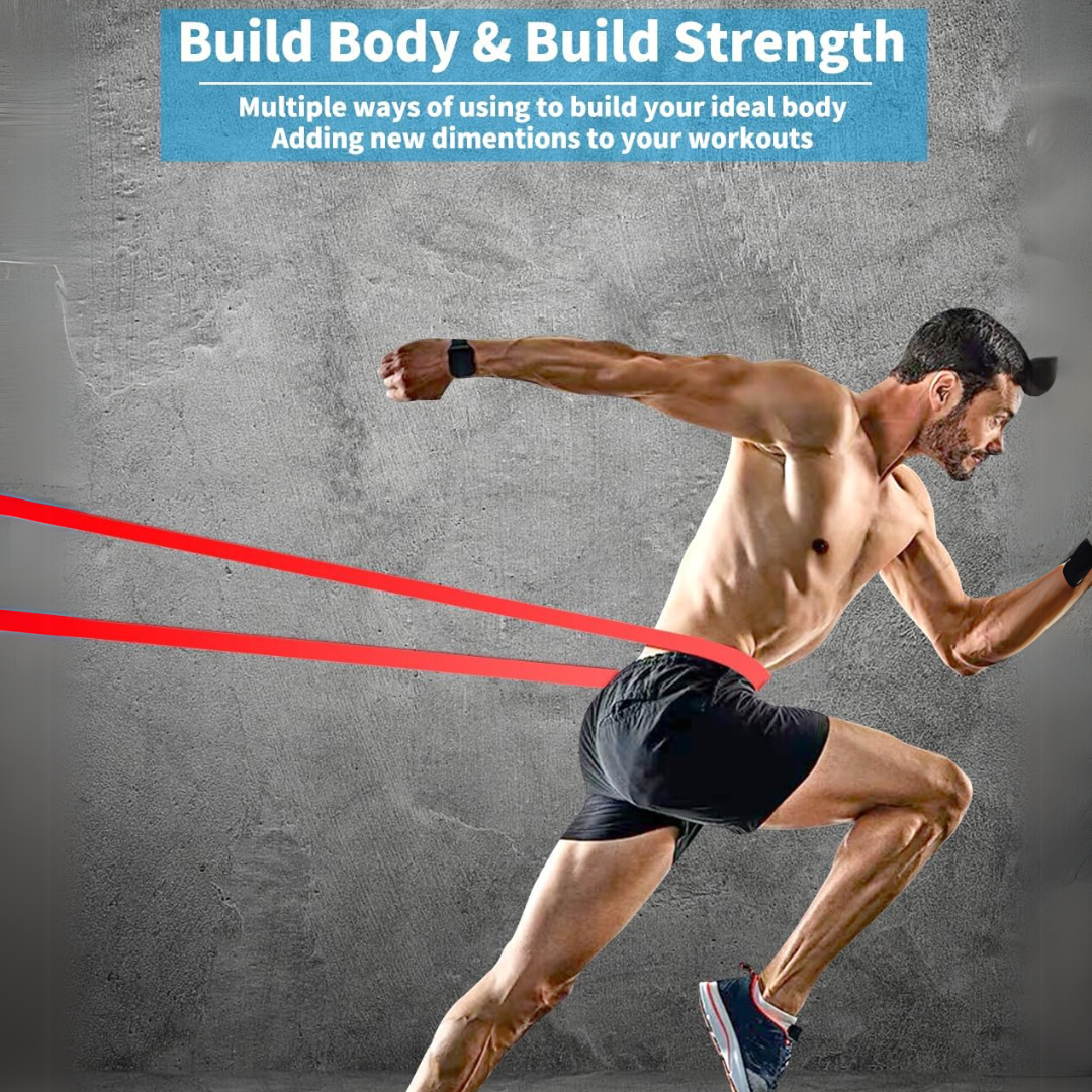 Resistforce treningsbånd – Pull-up-hjelp med flere motstandsnivåer