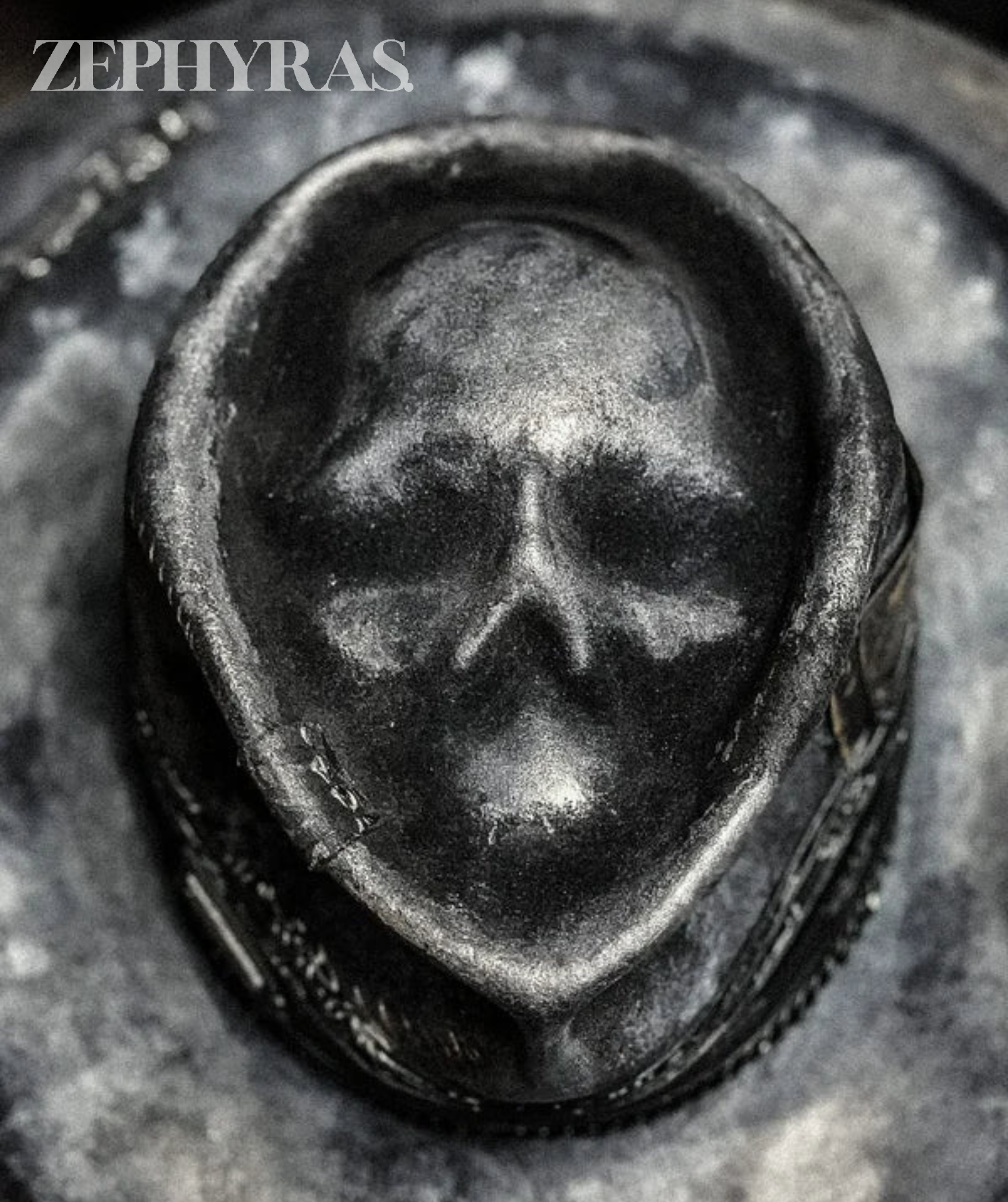 Artisan – Skull-lue i Ullblanding med Håndlaget Design for Festival og Streetwear