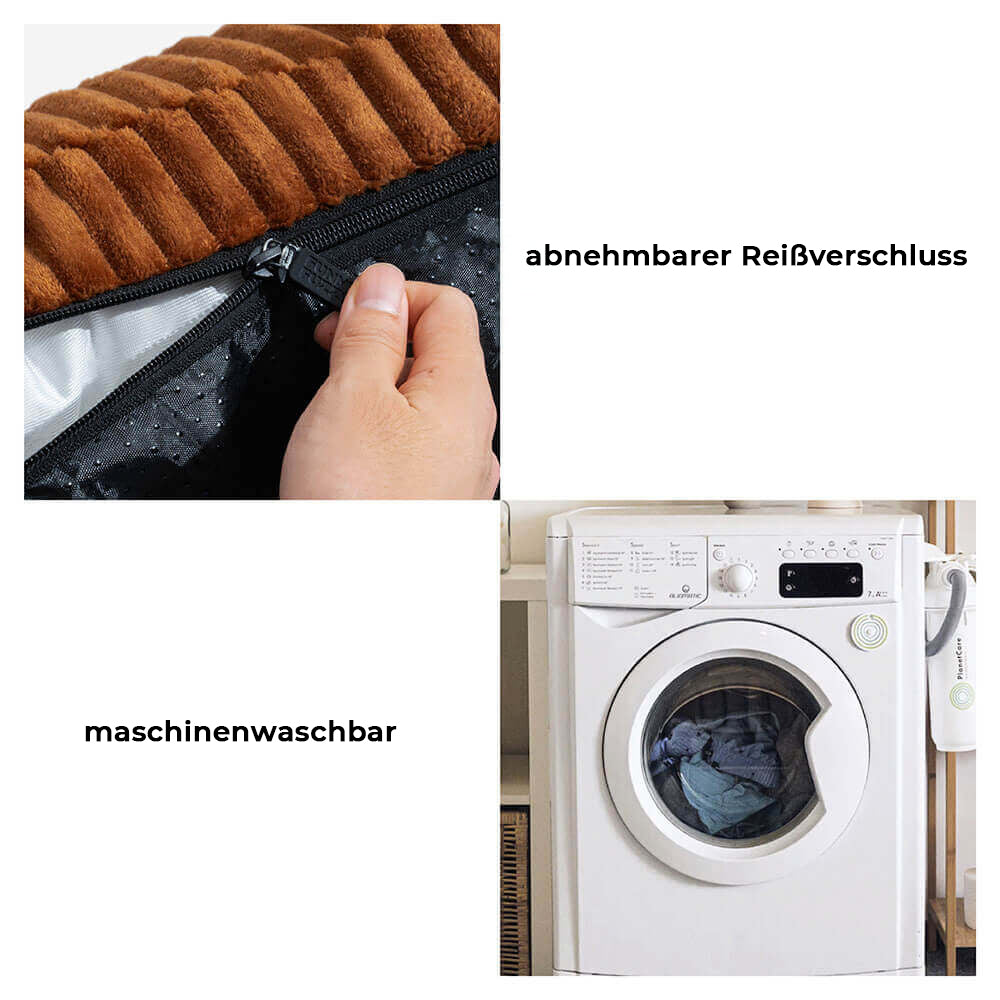 King's Chillout Sofa – Luksuriøs ortopedisk hundesofa med ryggstøtte