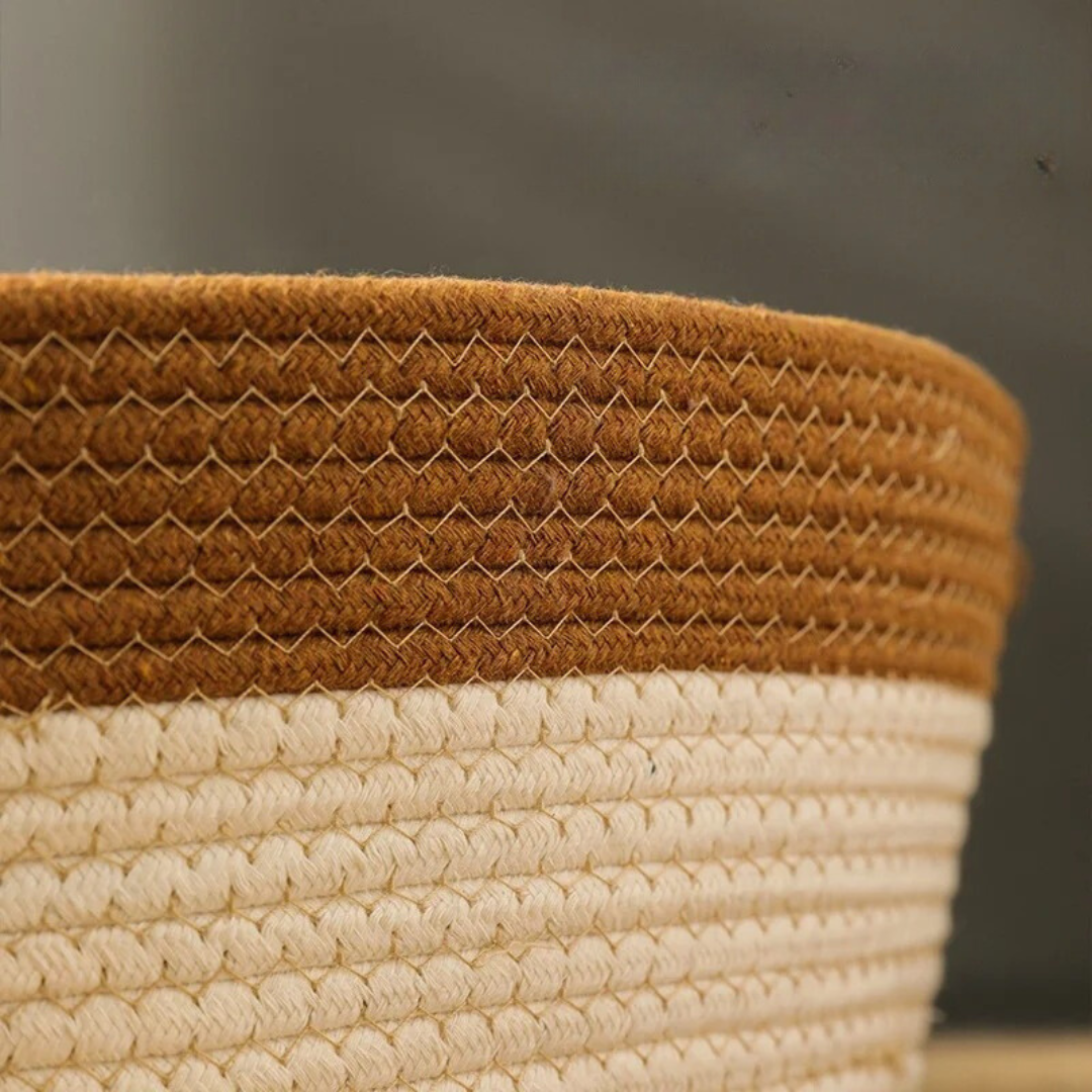 CozyNest Håndvevd bomullseng til katter – stil og komfort i ett