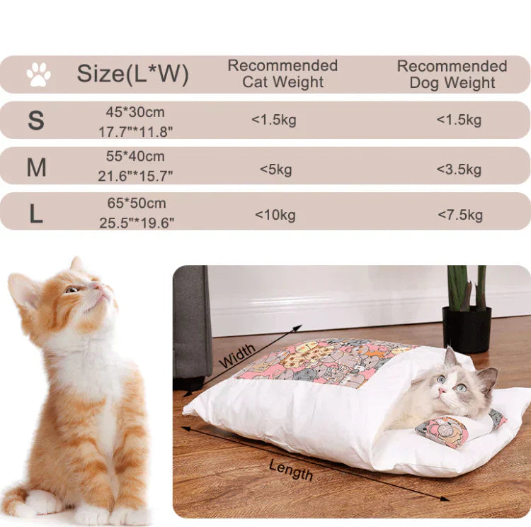 SnugKitty – Koselig og bærbar sovepose for katter