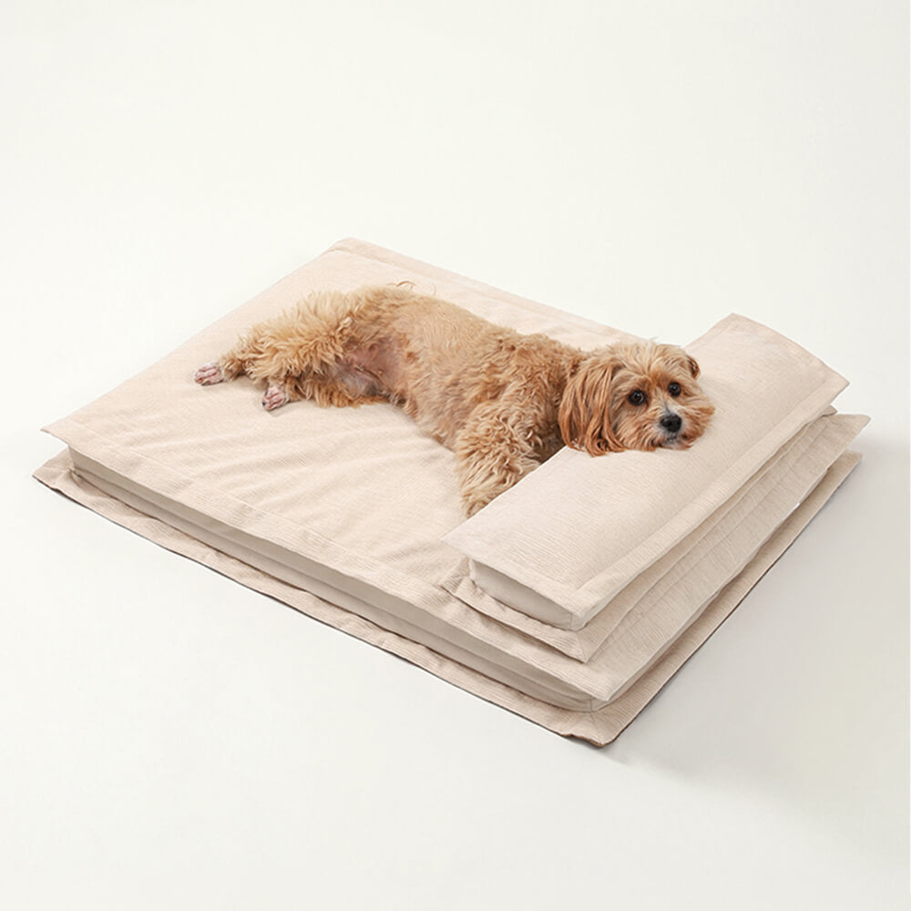 CozyCalm Deep Sleep – Myk og trygg hundeseng for hvile