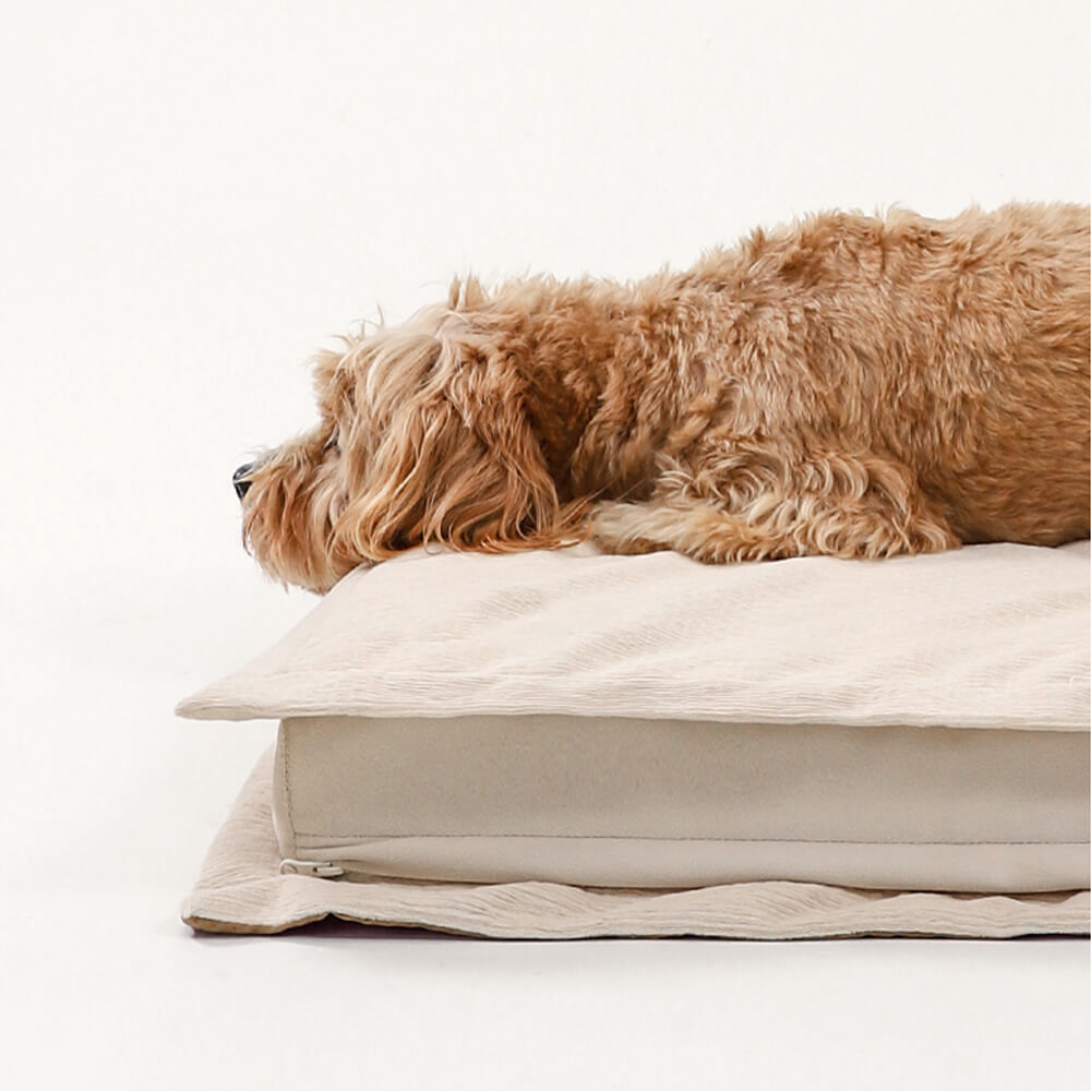 CozyCalm Deep Sleep – Myk og trygg hundeseng for hvile
