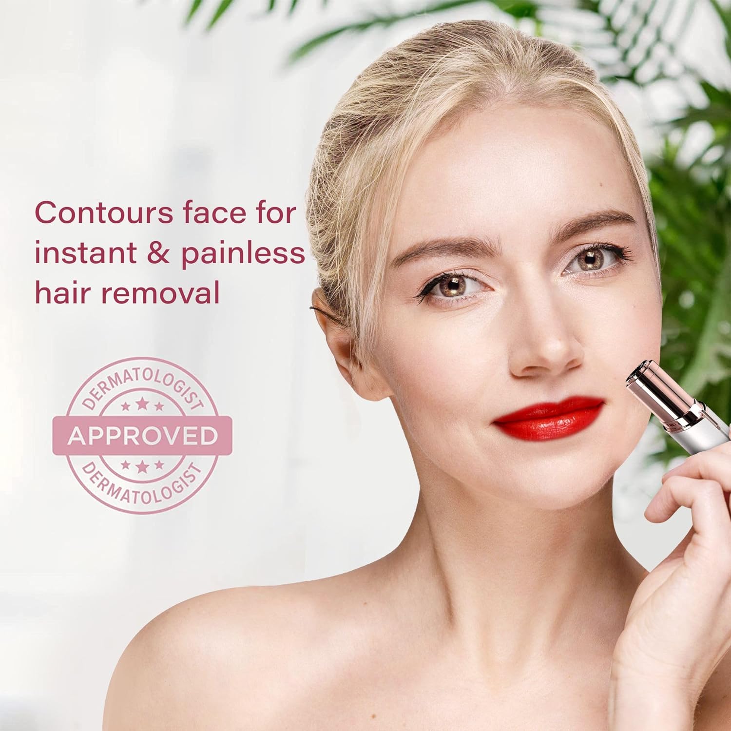 Flawless – Skånsom ansiktshårfjerner for glatt og strålende hud