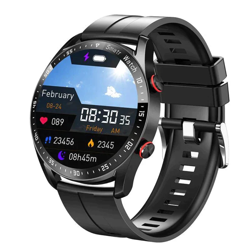Multi SmartWatch – Stilren smartklokke med høyttaler og GPS