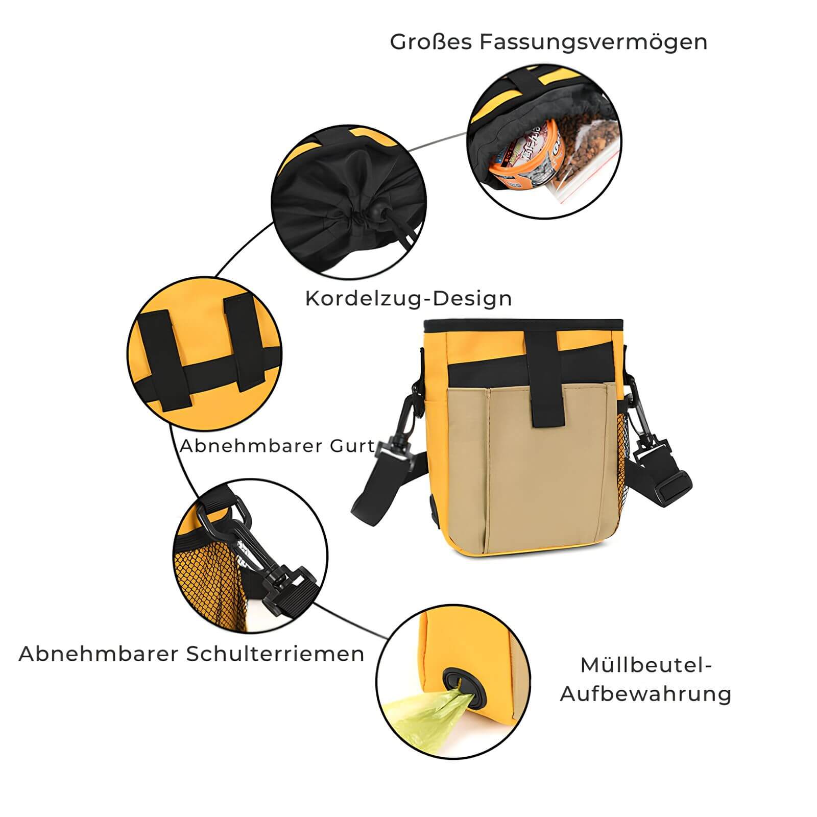 SnackBuddy – Treningsveske for hundegodbiter og tilbehør