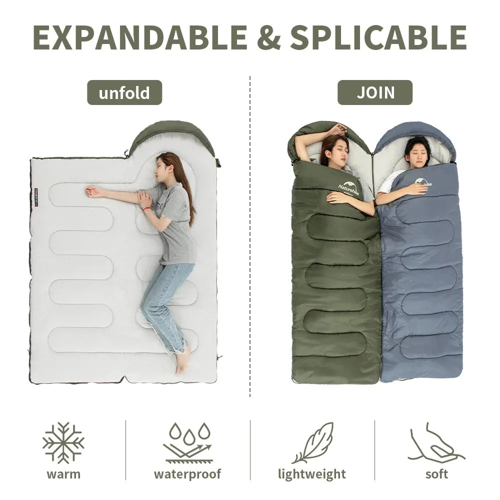 Naturehike Ultralett 4-sesongs sovepose – Kompakt komfort hele året