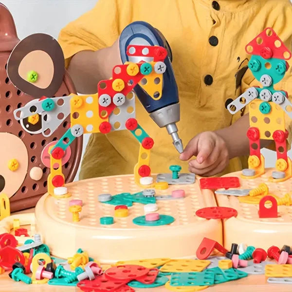 WunderWerk – Magisk Montessori leketøykasse for kreativ bygging