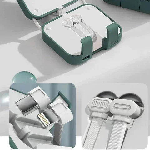 PowerPocket – Kompakt Powerbank 5000mAh med USB-C og Hurtiglading for Bruk på Farten