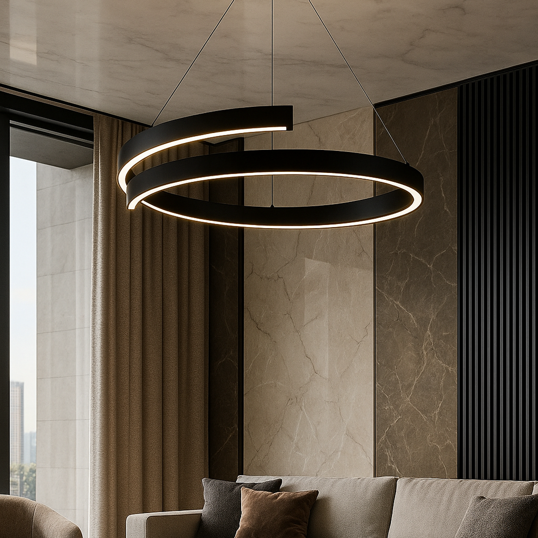 Nala – LED-taklampe dimbar aluminium 50 000 t – for moderne hjem