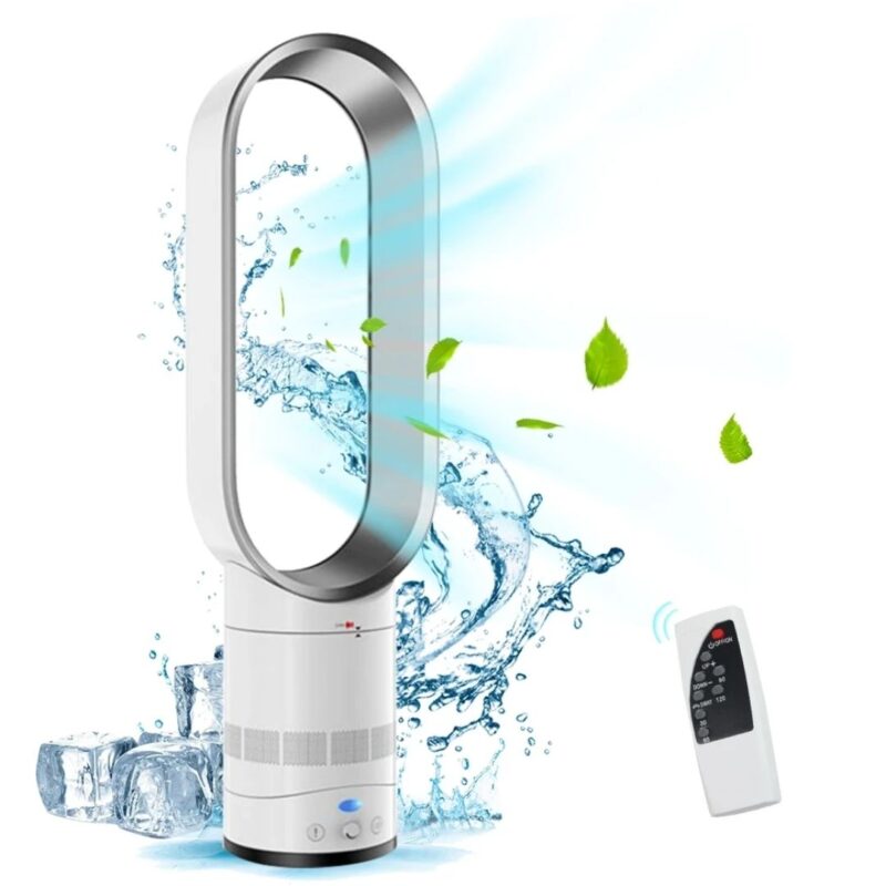 16-Zoll Bladeless Ventilator – Leise, mit Fernbedienung & Oszillation