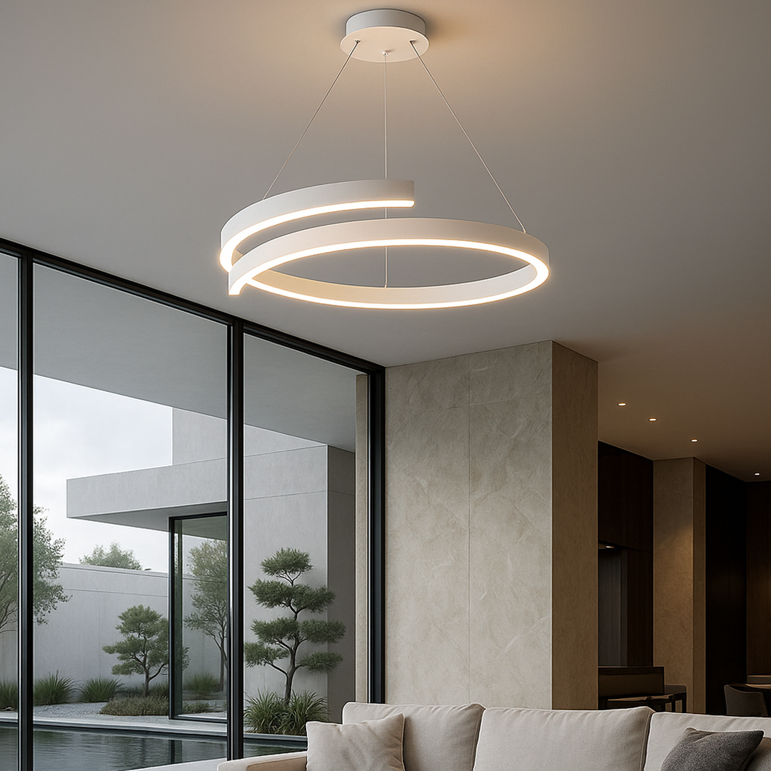 Nala – LED-taklampe dimbar aluminium 50 000 t – for moderne hjem