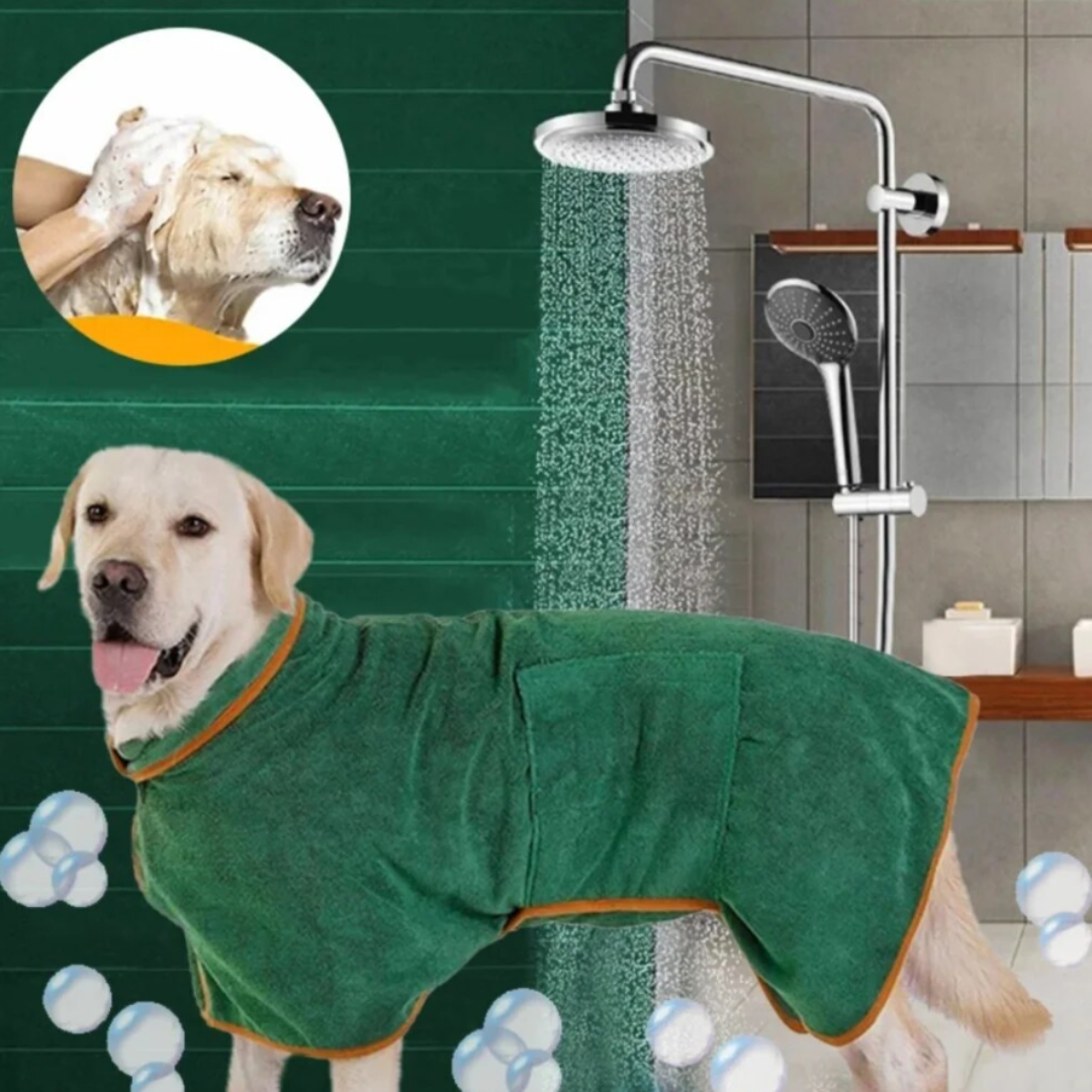 Finn Hundbadrock – Stilig og behagelig etter badet
